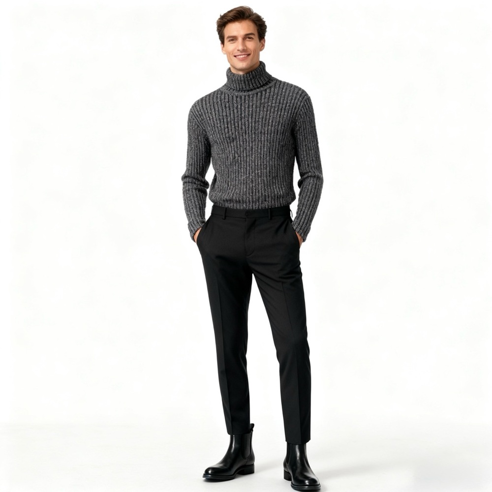Turtle neck sweater (S)